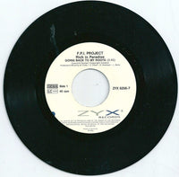 FPI Project : Rich In Paradise "Going Back To My Roots" (7", Single)