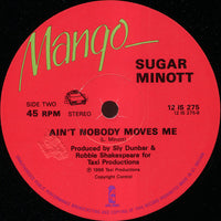 Sugar Minott : Save Your Loving For Me / Ain't Nobody Moves Me (12")