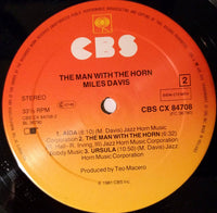 Miles Davis : The Man With The Horn (LP, Album)