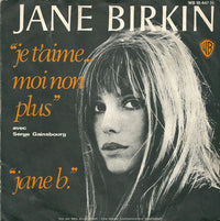 Jane Birkin Avec Serge Gainsbourg : Je T'aime... Moi Non Plus (7", Single, RE)