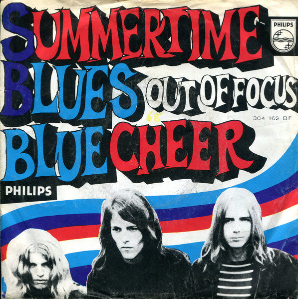 Blue Cheer : Summertime Blues (7", Single, Mono)