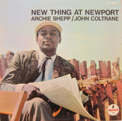 John Coltrane / Archie Shepp : New Thing At Newport (LP, Album, Gat)