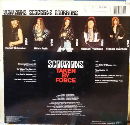 Scorpions : Taken By Force (LP, Album, RE)