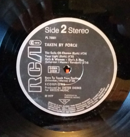 Scorpions : Taken By Force (LP, Album, RE)
