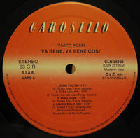 Vasco Rossi : Va Bene, Va Bene Così - Live (LP, Album, Gra)