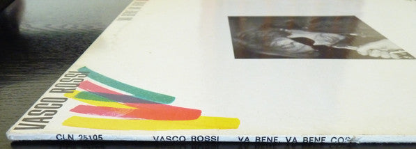 Vasco Rossi : Va Bene, Va Bene Così - Live (LP, Album, Gra)