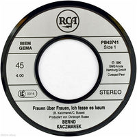 Bernd Kaczmarek : Frauen Über Frauen, Ich Fasse Es Kaum / Wien (7", Single)