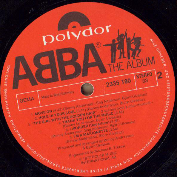 ABBA : The Album (LP, Album)