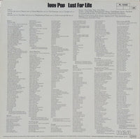 Iggy Pop : Lust For Life (LP, Album, RE)