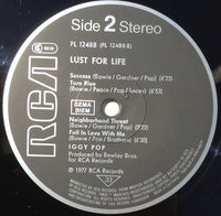 Iggy Pop : Lust For Life (LP, Album, RE)