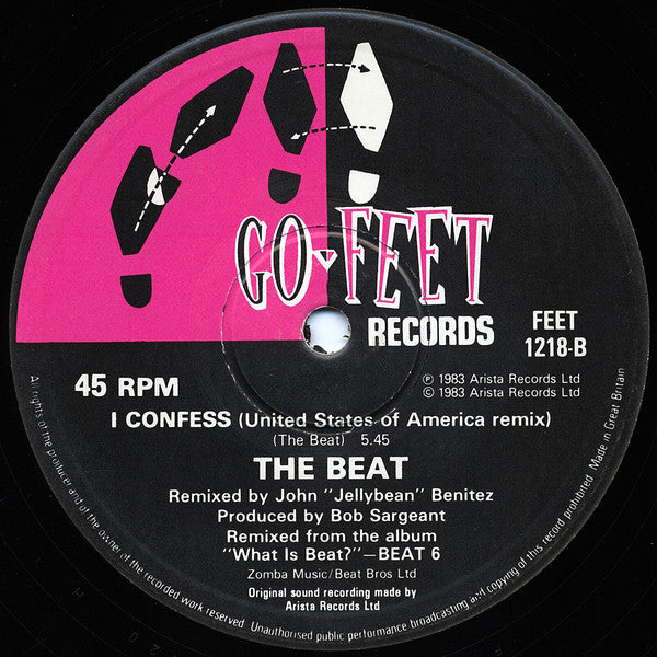 The Beat (2) : Ackee 1-2-3 (12", Single)