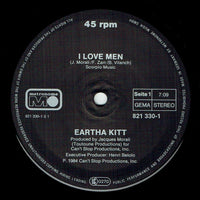 Eartha Kitt : I Love Men (12", Maxi)