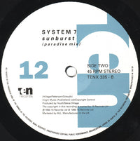 System 7 : Sunburst (Flutter Mix) (12")