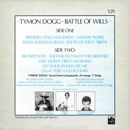 Tymon Dogg : Battle Of Wills (LP, Album)