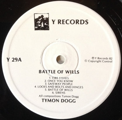 Tymon Dogg : Battle Of Wills (LP, Album)