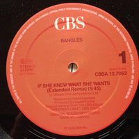 Bangles : If She Knew What She Wants (Extended Remix) (12", Maxi)