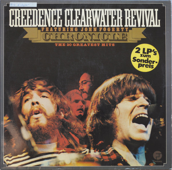 Creedence Clearwater Revival Featuring John Fogerty : Chronicle (The 20 Greatest Hits) (2xLP, Comp, Gat)