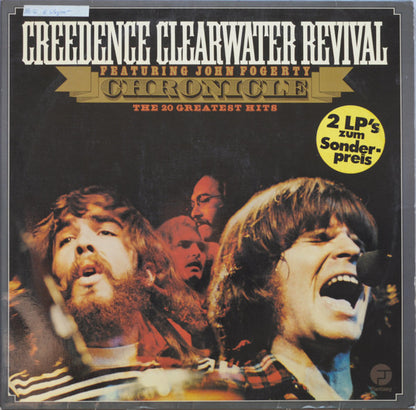 Creedence Clearwater Revival Featuring John Fogerty : Chronicle (The 20 Greatest Hits) (2xLP, Comp, Gat)