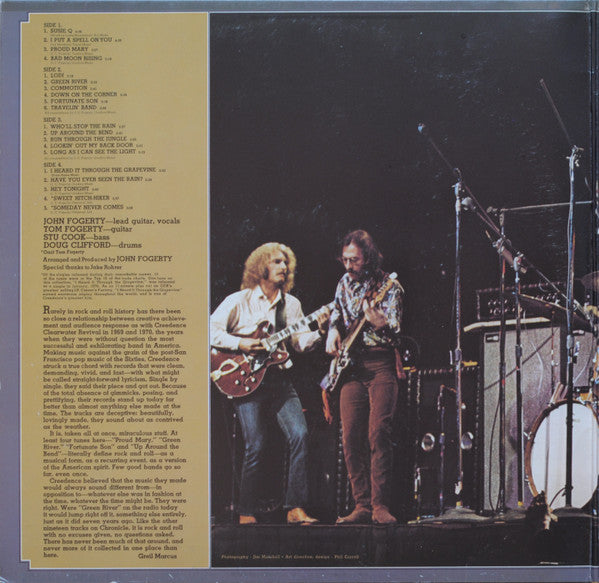 Creedence Clearwater Revival Featuring John Fogerty : Chronicle (The 20 Greatest Hits) (2xLP, Comp, Gat)