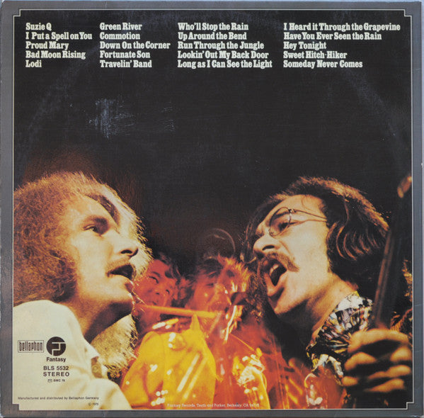 Creedence Clearwater Revival Featuring John Fogerty : Chronicle (The 20 Greatest Hits) (2xLP, Comp, Gat)