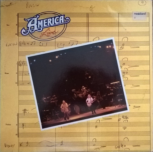 America (2) : Live (LP, Album)