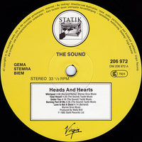 The Sound (2) : Heads And Hearts (LP, Album)