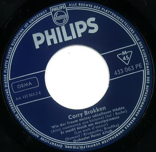 Corry Brokken : Corry Brokken (7", EP, Mono)