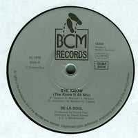 De La Soul : Eye Know (12", Single)