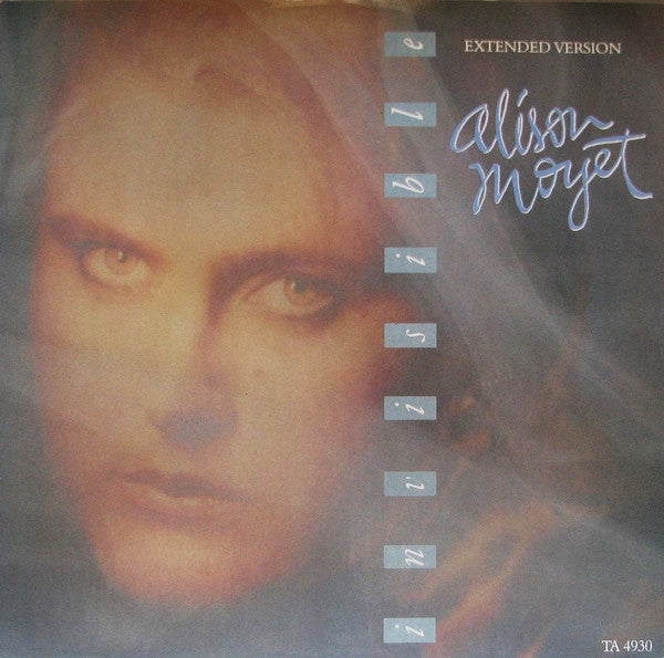 Alison Moyet : Invisible (Extended Version) (12", Single)