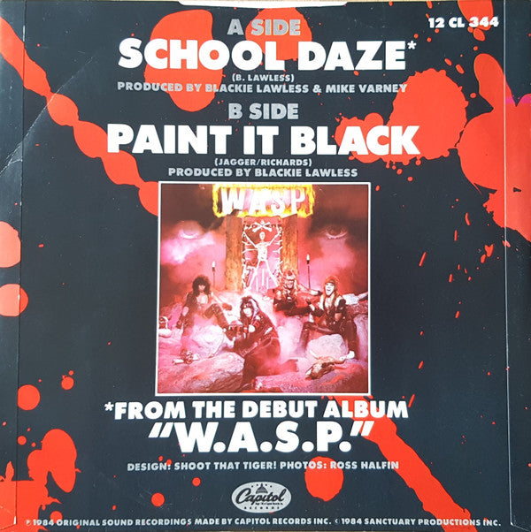W.A.S.P. : School Daze (12", Single, Ast)