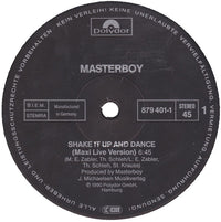 Masterboy : Shake It Up And Dance (12", Maxi)