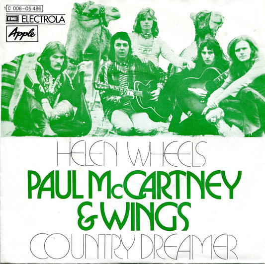 Paul McCartney & Wings* : Helen Wheels / Country Dreamer (7", Single)