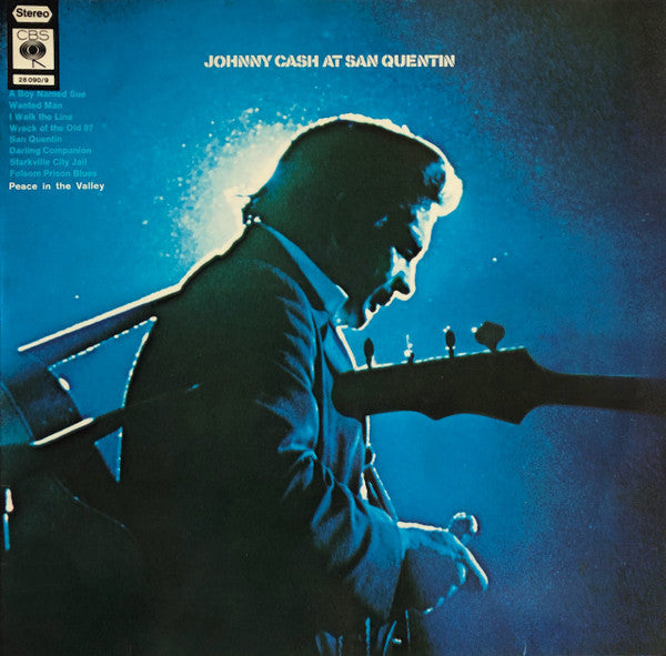 Johnny Cash : Johnny Cash At San Quentin (LP, Album, Club, "Be)
