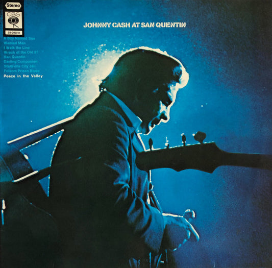Johnny Cash : Johnny Cash At San Quentin (LP, Album, Club, "Be)