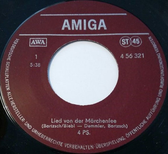 4 PS : Lied Von Der Märchenfee / Ich Würde, Wenn Ich Wüßte, Daß Ich Könnte (7", Single)