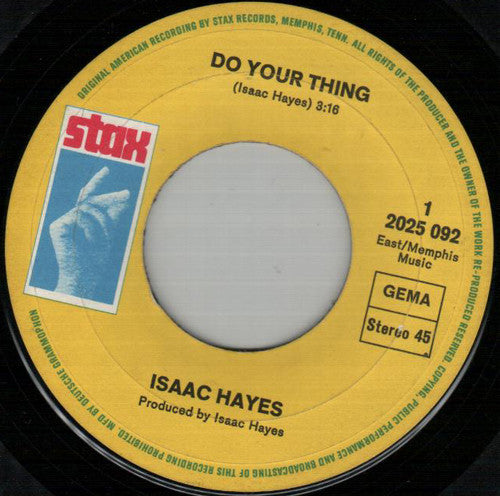 Isaac Hayes : Do Your Thing (7", Single)