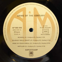 Supertramp : Crime Of The Century (LP, Album)