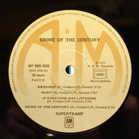 Supertramp : Crime Of The Century (LP, Album)