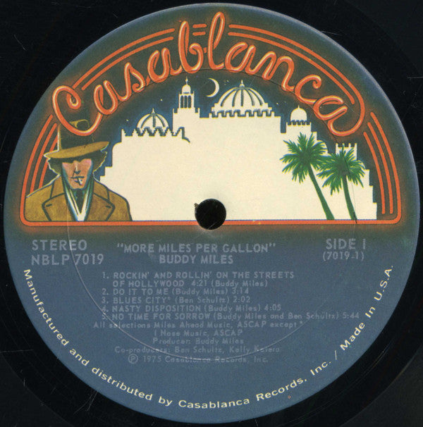 Buddy Miles : More Miles Per Gallon (LP, Album)