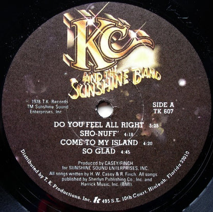 KC And The Sunshine Band* : Who Do Ya (Love) (LP, Album, PRC)