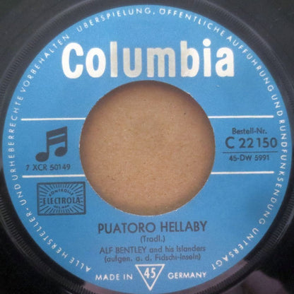 Alf Bentley And His Islanders : Puatoro Hellaby / Julu Jullullu (7", Single)