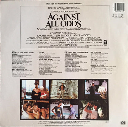 Various : Against All Odds - Music From The Original Motion Picture Soundtrack (LP, Comp)
