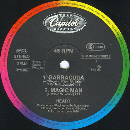 Heart : Alone (12", Single)