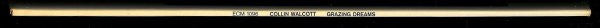 Collin Walcott : Grazing Dreams (LP, Album)