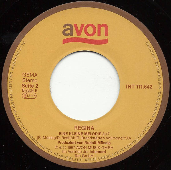 Regina (4) : Doch Wenn Du Mehr Willst (7")