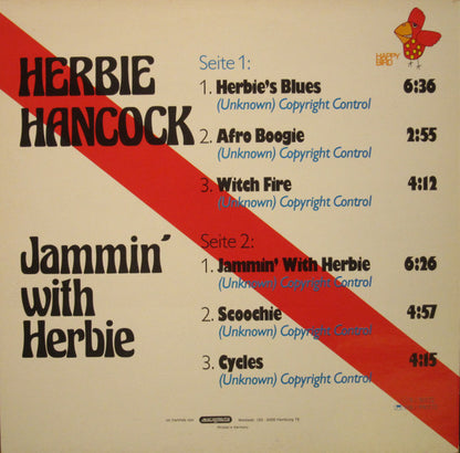Herbie Hancock : Jammin' With Herbie (LP)