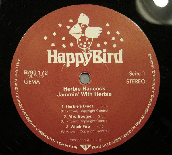 Herbie Hancock : Jammin' With Herbie (LP)