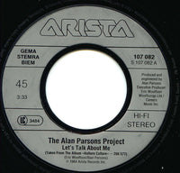 The Alan Parsons Project : Let's Talk About Me (7", Single)