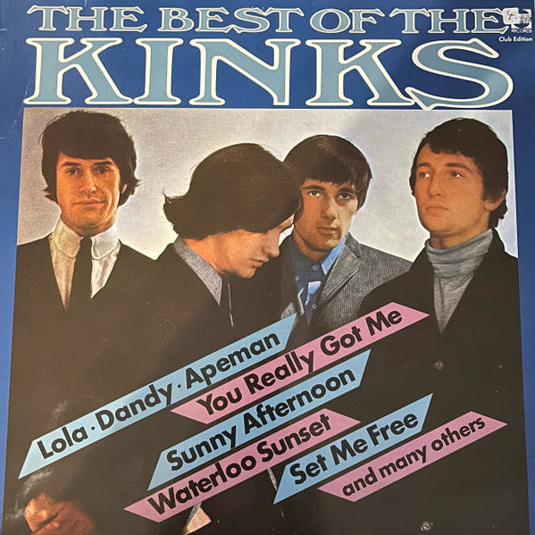 The Kinks : The Best Of The Kinks (LP, Comp, Club)