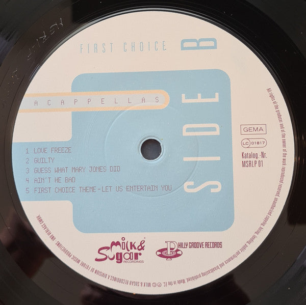 First Choice : Acappellas (LP, Comp)